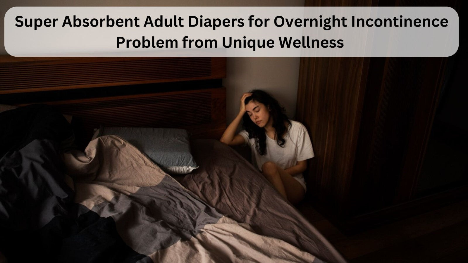 Absorbent adult diapers