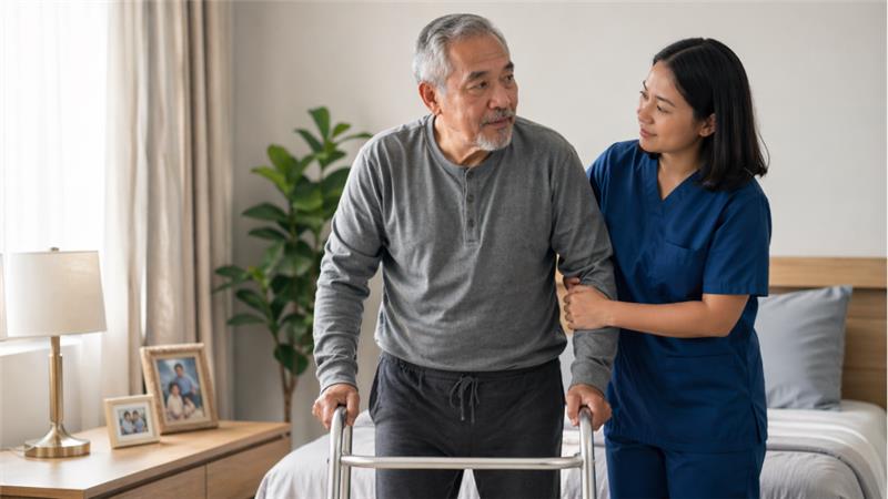 Neurological effects of Parkinson's disease on brain and bladder control
