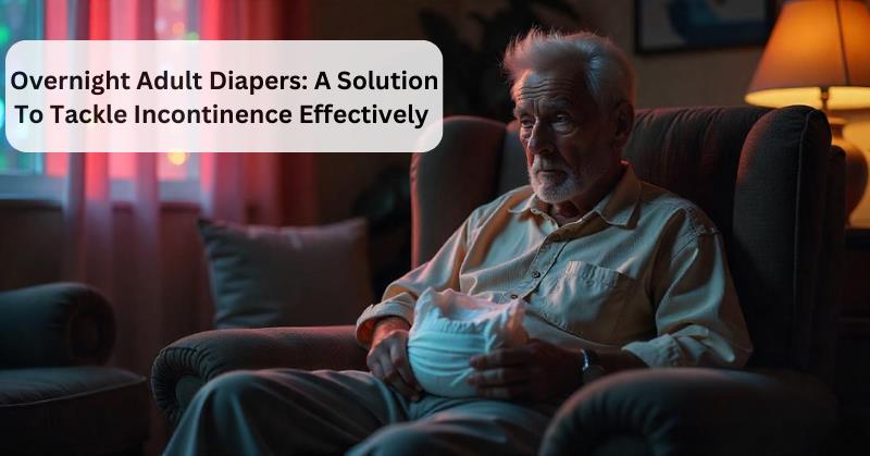 Overnight adult diapers
