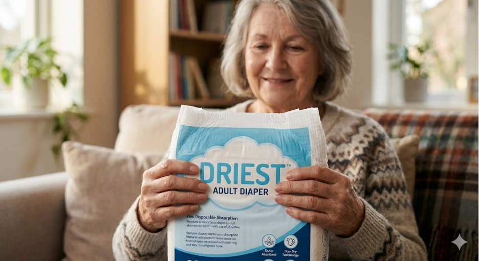World's Driest Adult Diapers