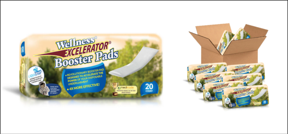 diaper booster pads