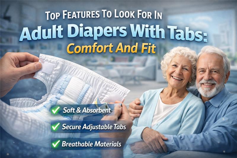 Adult Diapers With Tabs: Comfort And Fit