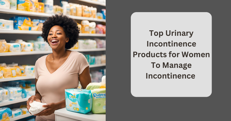 Incontinence products
