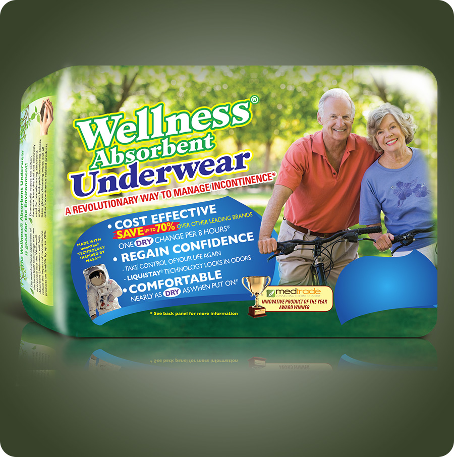 Wellness Absorbent Underwear (Pull-Ups) - Pack